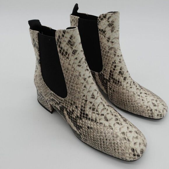 BNIB Bruno Premi Snakeskin Shoe Bootie - Picture 1 of 8